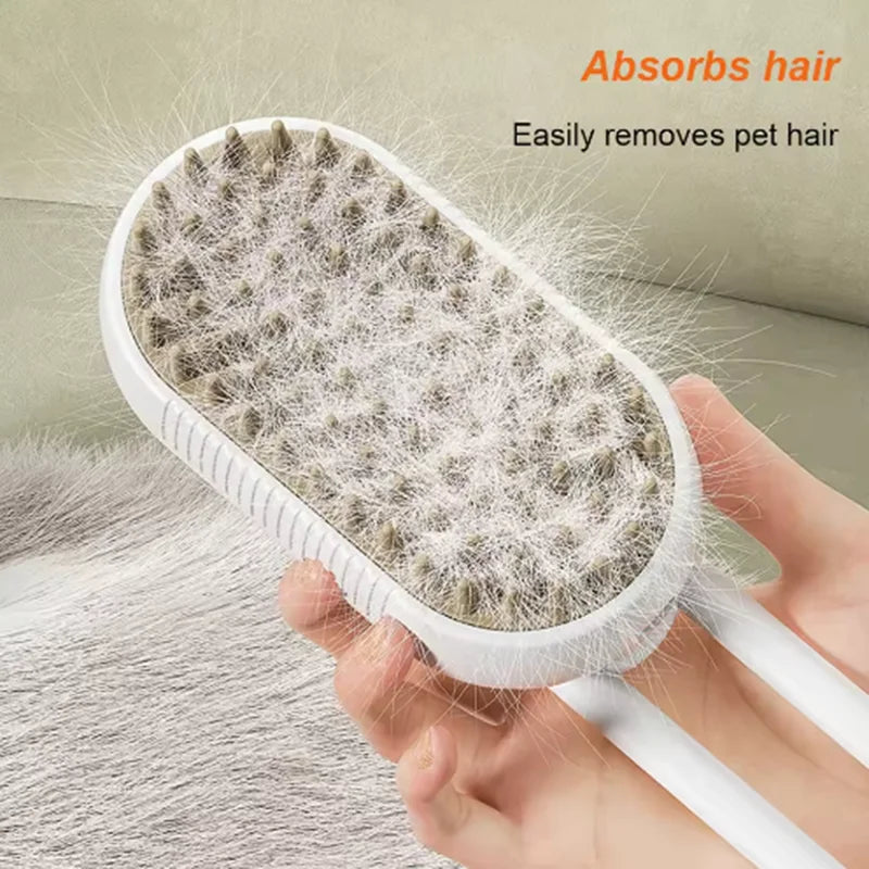 Dog Comb Cat Dog Pet Spray Massage Comb Cleaning Hair Removing Comb Dog Comb Spray Anti-Skies Comb Pet Bath Brush